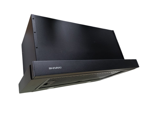 Вытяжка  телескопическая SHIVAKI (HD460C BL  LUX black) 900 м3/ час, 335x600x365 купить по самой низкой цене