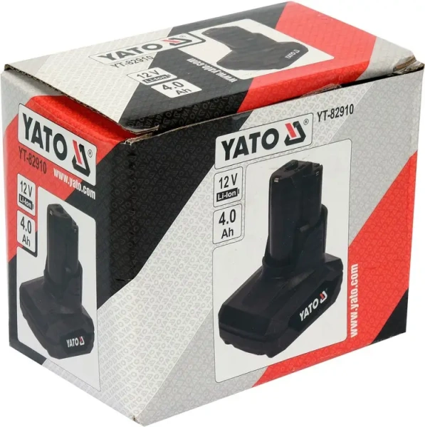 Аккумулятор для инструмента YATO (YT-82910) Li-Ion, 12В, 4Ач купить по самой низкой цене