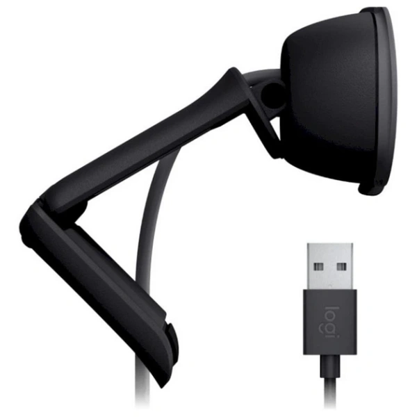 WEB-камера Logitech BRIO 105 GRAPHITE (960-001592) 2Mp, 1080p/30fps (1920x1080pix) USB,  fixed focus, микрофон купить по самой низкой цене
