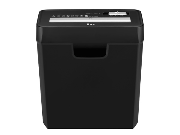 Уничтожитель документов Tracer EDGY10L BLACK (6л. 80гр/м, конт. 10л., полосы 6мм, P-2) TRANIS47484 купить по самой низкой цене