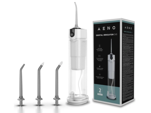 Ирригатор полости рта портативный AENO DI3 (ADI0003) аккум., 3 насадки, 240мл, 8W  2500mAh купить по самой низкой цене