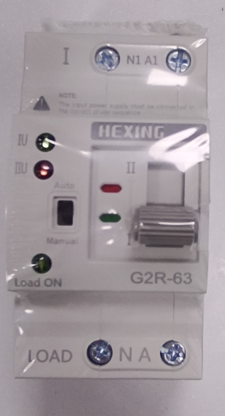 ATS однофазный LIVOLTEK (HXDB20R01101) 63A   3013001110 купить по самой низкой цене