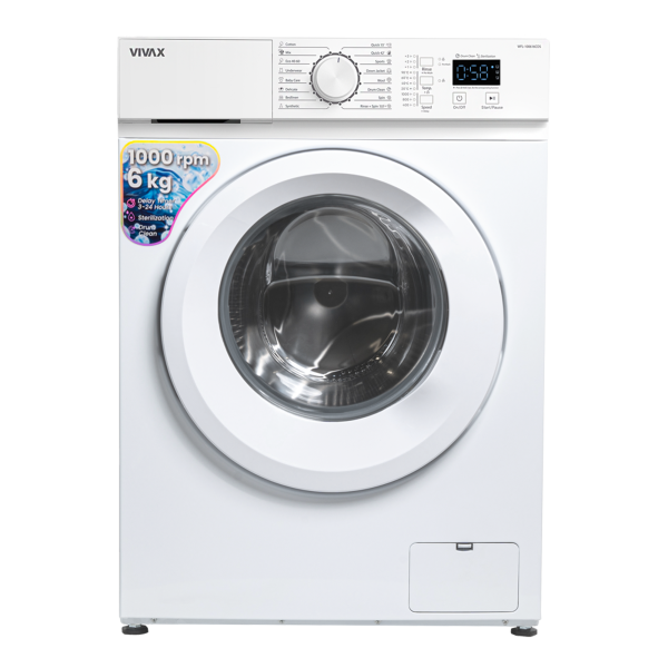 Стиральная машина VIVAX WFL-100616CDS (6кг, 1000об/м, фронталь.загр)  0001325962 купить по самой низкой цене
