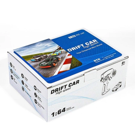 Дрифт-машина на радиоуправлении SHT K11 (1:64) Sports Car 2.4G (Green) купить по самой низкой цене