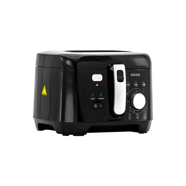 Фритюрница VIVAX DF-1800B (1800Вт, жарка/фритюр, чаша 2.5л, 6 программ)    0002356260 купить по самой низкой цене