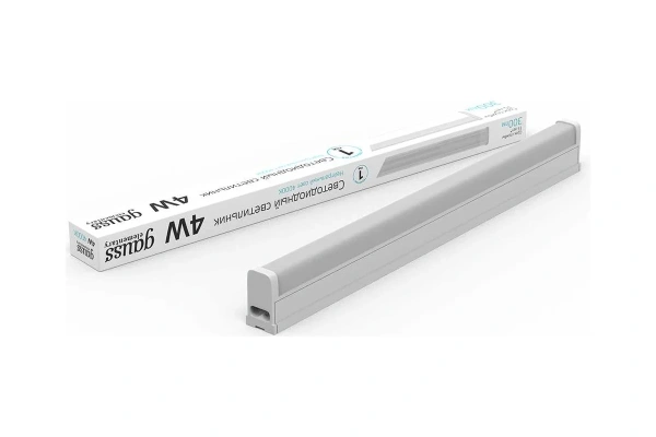 Светильник линейный LED Gauss (930411204) TL Basic, матовый, 4W, 4000K, 313*22*33, 300лм, IP20 купить по самой низкой цене