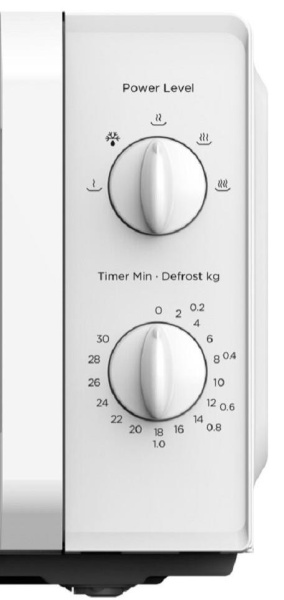 Микроволновая печь MIDEA (COMFEE) CMO MP012OC WH (19л, 700Вт, тип упр.-механич) WHITE купить по самой низкой цене