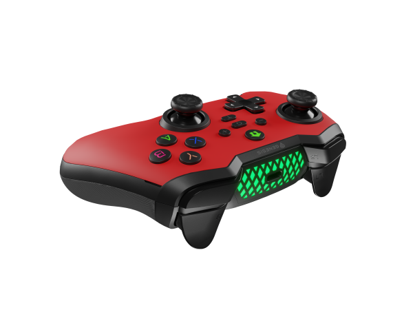 Джойстик (Gamepad) Genesis MANGAN 400 (NJG-2102) WIRELESS (FOR PC/SWITCH/MOBILE) RED купить по самой низкой цене