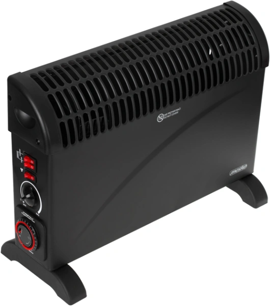 Обогреватель конвекторный Mesko MS 7741b BLACK (750/1250/2000W, термостат, вентилятор, реж. TURBO, таймер) купить по самой низкой цене