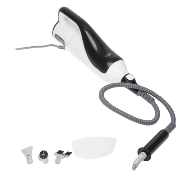 Швабра паровая Adler AD 7072  2 in 1(1300-1500Вт, бак 0.38л) для чистки плитки,ламината,паркета,3 режима пара купить по самой низкой цене