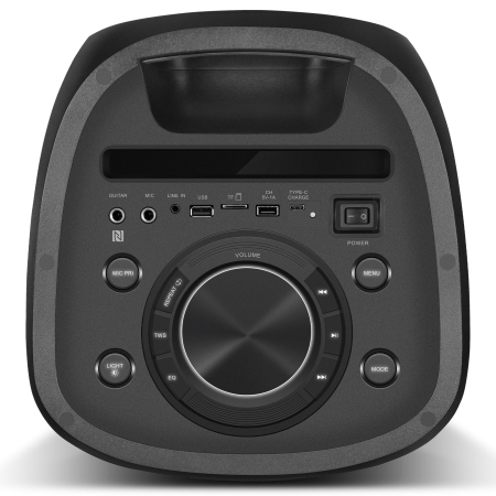 Портативная акустика SVEN PS-1050 (200W(RMS), TWS, BT, USB, mSD, FM, дисп, Д/У, RGB подсветка) купить по самой низкой цене