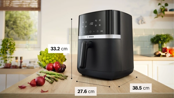 Аэрофритюрница (аэрогриль) Bosch Serie 4 (MAF462B1) 2050Вт, 6.1л, чёрн, купить по самой низкой цене