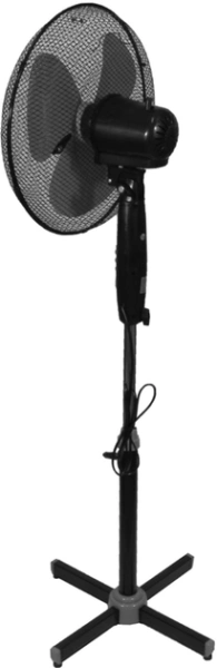 Вентилятор напольн.Esperanza HURRICANE EHF001KE (40см/50Вт) Black/Gray купить по самой низкой цене