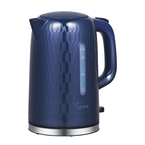 Электрочайник VIVAX HOME WH-178MB Vintage (1.7л, 2.2кВт) Dark blue   0001370974 купить по самой низкой цене