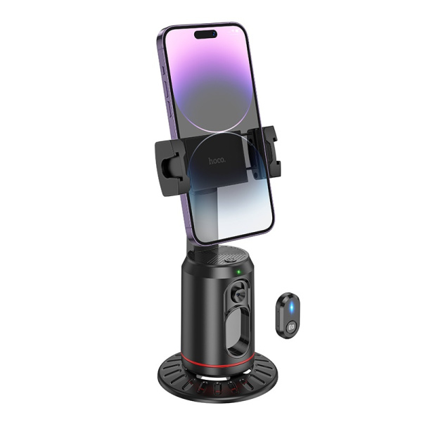 Монопод с трекером движения Hoco K23 Lotus smart PTZ (Black)  для телефонов 4,5'-7', BT, Д/У купить по самой низкой цене