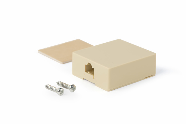RJ-45 розетка внешняя  TA-468 8P8C купить по самой низкой цене