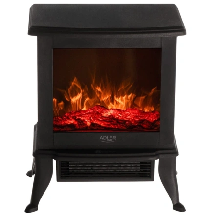 Электрокамин Adler (AD 7754) 1000/1800Вт, 3D-пламя, защита от перегрева, термостат купить по самой низкой цене