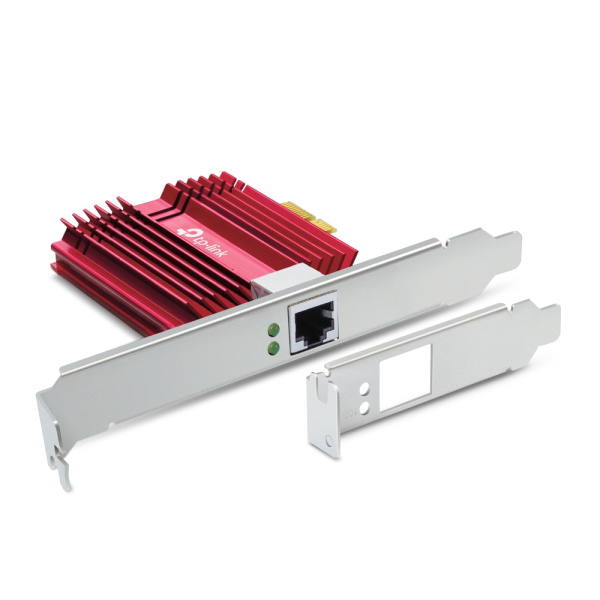 Карта сетевая TP-Link (TX401) PCI Express 3.0 x4, 1p*10GBase?T, RJ45 купить по самой низкой цене