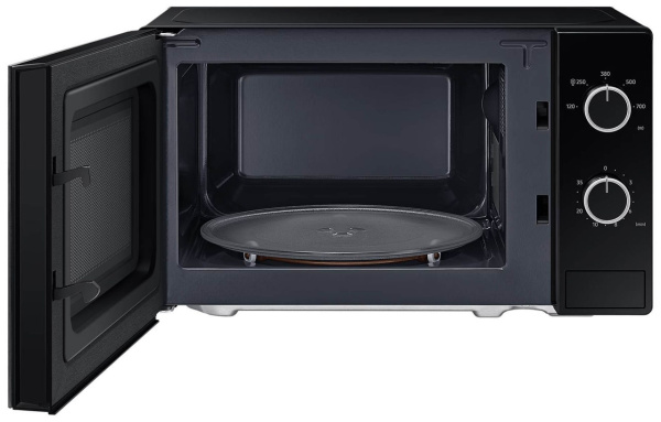 Микроволновая печь Samsung  MS20A3010AL/OL  (био-керам.эмаль, 20л, 700вт) чёрная купить по самой низкой цене