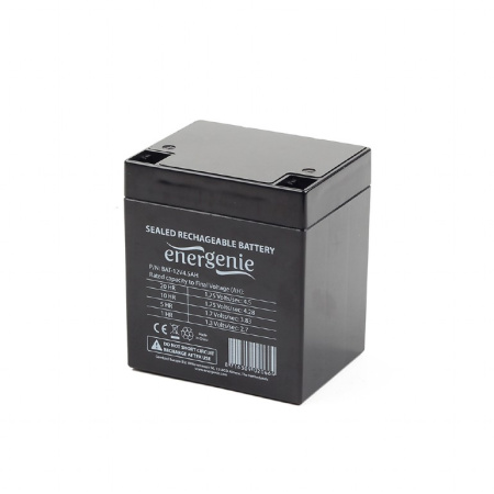 Батарея аккумуляторная Gembird 12V, 4.5Ah (BAT-12V4.5AH ) купить по самой низкой цене