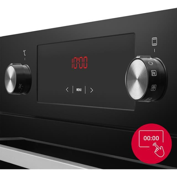 Духовой шкаф электрич. Hansa  BOES68411 (65л, класс А, Гриль/Конвекция, дисплей) black купить по самой низкой цене