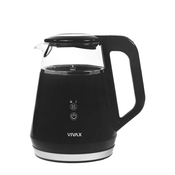 Электрочайник VIVAX HOME WH-100DB (1л, 1.1кВт) BLACK   0001336257 купить по самой низкой цене