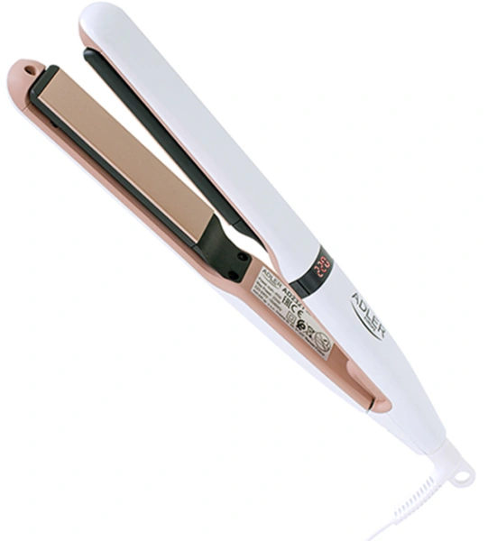 Выпрямитель волос Adler AD 2321 (ЖК-дисплей, 5 реж.нагрева 140-220°C, керамич. пластины, 45-250Вт) купить по самой низкой цене