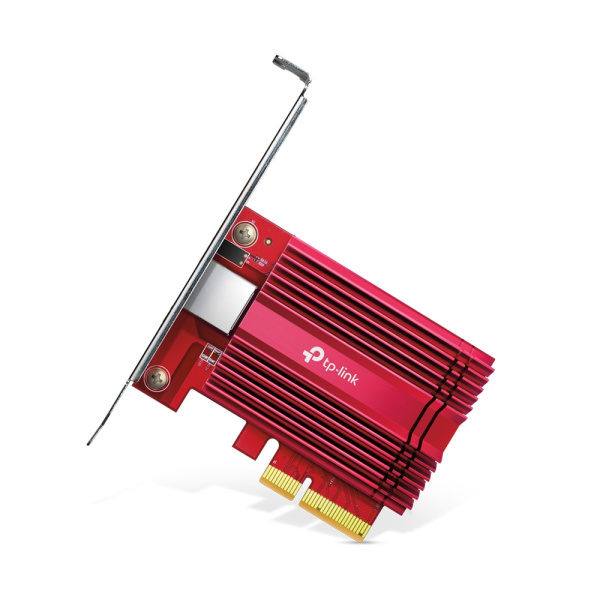 Карта сетевая TP-Link (TX401) PCI Express 3.0 x4, 1p*10GBase?T, RJ45 купить по самой низкой цене