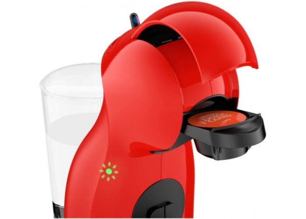 Кофеварка DeLonghi Piccolo XS EDG210.R red (для кофе в капсулах, 15бар, 0.8л, 1400Вт) купить по самой низкой цене