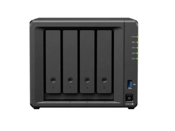 Сетевой накопитель NAS Synology (DS425+) 4*2.5'/3.5', 1x1000 Мбит/с + 1x2500 Мбит/с, 2 x USB 3.2 Gen1 купить по самой низкой цене