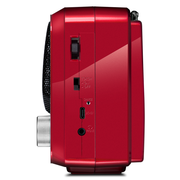 Радиоприемник SVEN SRP-150 RED (FM/AM/SW, USB/mSD, Bluetooth, 3Вт, 150-20000Гц, аккум 1200mAh/USB-C DC 5V) купить по самой низкой цене