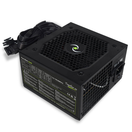 Блок питания 550W Tecnoware FREE SILENT (FAL550FS12) ATX 2.01, 24+8(4+4)pin, PPFC, Fan 12см, чёрный купить по самой низкой цене