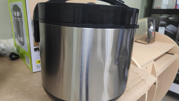 Мультиварка Maestro MR-793 (серебр.) 42 прогр., диспл., антиприг.покр.чаши, электр. упр., 5л, 900Вт Уценка! купить по самой низкой цене