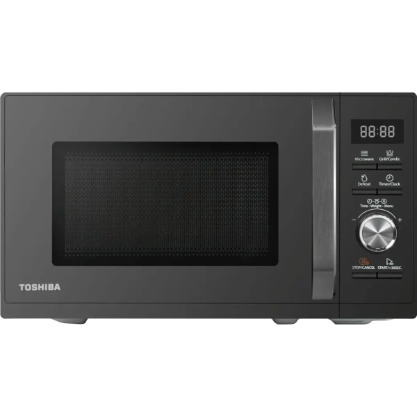 Микроволновая печь Toshiba MW3-AG25PF(BK)  (25л, 900Вт, гриль) BLACK купить по самой низкой цене