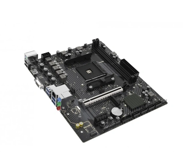 M/B S-AM4:Sapphire A520M-E (52119-04-40G) 2*DDR4, 1*PCIE x16+1*PCIE x1, HDMI/D-Sub, M2, GLan, Micro-ATX купить по самой низкой цене