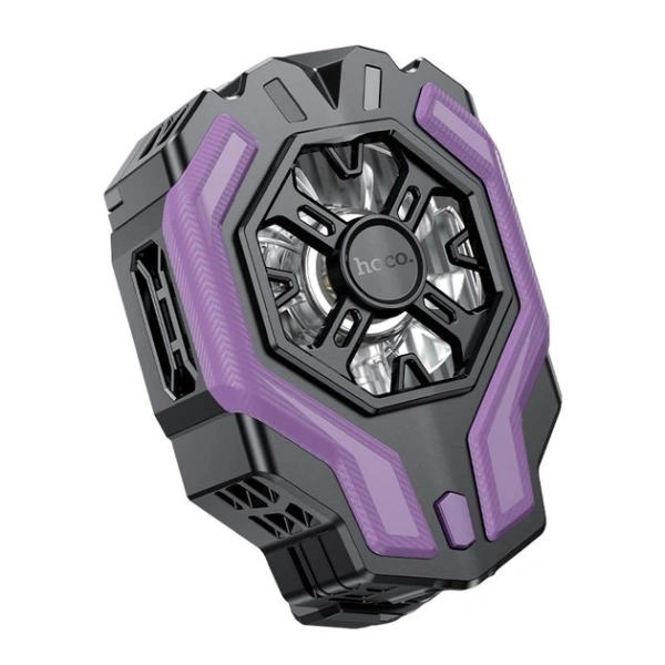 Охлаждающий кулер для мобильного телефона Hoco GM26 Ambitious (Black purple) купить по самой низкой цене