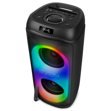 Портативная акустика SVEN PS-1050 (200W(RMS), TWS, BT, USB, mSD, FM, дисп, Д/У, RGB подсветка) купить по самой низкой цене