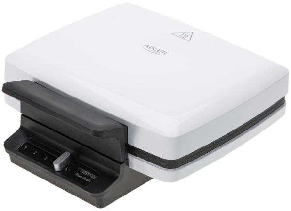 Вафельница ADLER AD-3085  (1800Вт, антипригарное покрытие, контроль температуры) купить по самой низкой цене