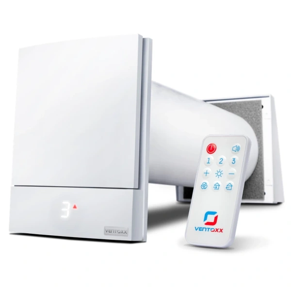 Рекуператор Ventoxx RV-2 NG (Ventoxx Harmony) RV2_0,5-M2-A10W-F2R-HS60-RC с ДУ, нар. крышкой и возд.50см купить по самой низкой цене