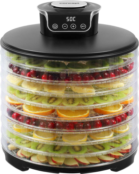 Сушилка для овощей и фруктов Concept (SO3010) 245Вт, 9 поддонов, термостат 35-70°C купить по самой низкой цене