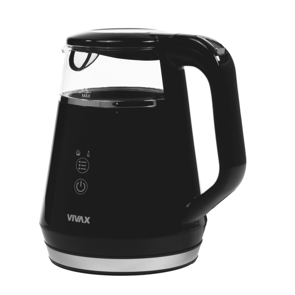 Электрочайник VIVAX HOME WH-100DB (1л, 1.1кВт) BLACK   0001336257 купить по самой низкой цене