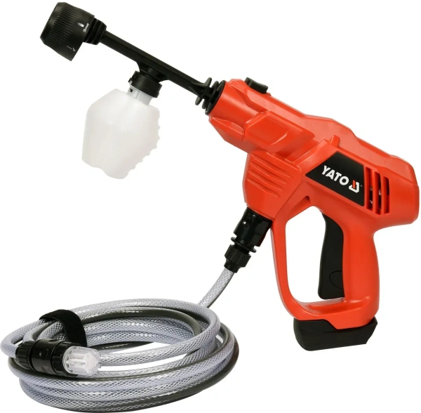 Мойка высокого давления аккумуляторная Yato (YT-85930) макс. 23бар (аккум-р и зар.устр. в комплект не входит) купить по самой низкой цене