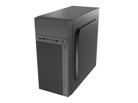 Корпус MiniTower mATX NATEC Helix USB-C (NPC-2171) Mini-ITX/mATX, черн. без БП, FAN 1*80mm купить по самой низкой цене