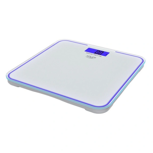 Весы напольные Adler AD 8183 (электронные, стекло, 180/0.1кг, индикация заряда батареи и перегрузки) купить по самой низкой цене
