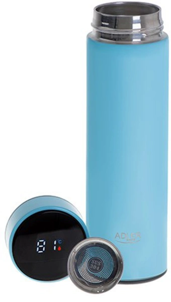 Термос Adler AD 4506bl (blue, 473мл, дисплей, индикатор предосторожности, фильтр) Термос Adler AD 4506bl (blue, 473мл, дисплей, индикатор предосторожности, фильтр) купить по самой низкой цене