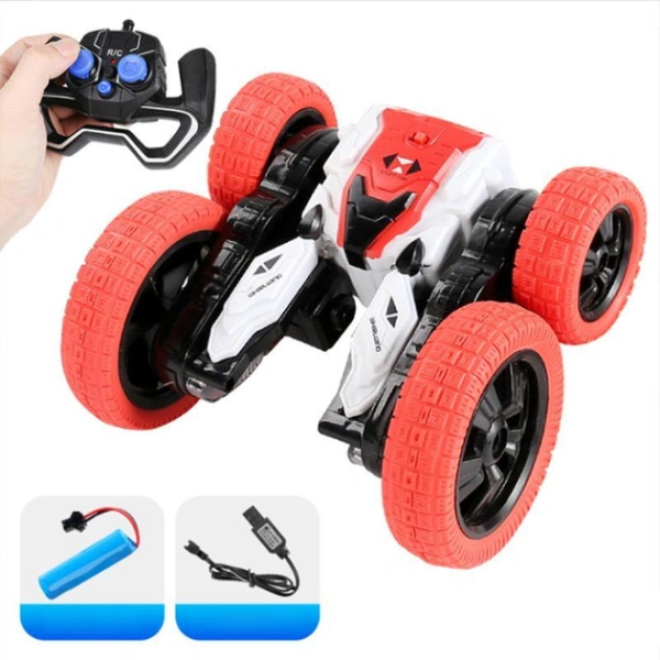 Машинка на радиоуправлении SHT DW02A Trick and Flip RC Car 2.4G (Red) купить по самой низкой цене