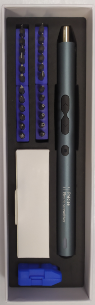 Отвертка аккумулят.. 28 в 1 (KS-882037)  бит-28 шт, подсветка, Li-ion 3.7V 330Mah, 200об/мин, USB Type-C купить по самой низкой цене