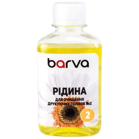 Жидкость для очистки головок Barva№2 ( универс, водораств, F5-019,180мл) купить по самой низкой цене