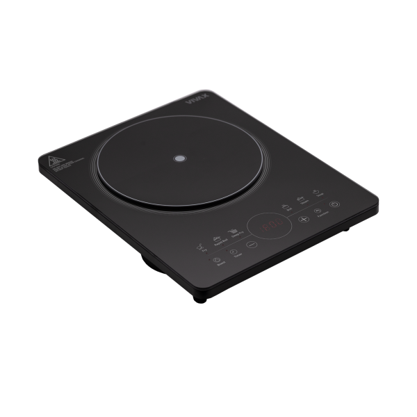 Панель варочная электрич. индукционная VIVAX HPI-2200TPB (1 конф, стеклокерамика, сенсорная) black  0001395035 купить по самой низкой цене