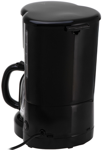 Кофеварка Adler AD 4383b (капельн, 900Вт, 1.5л, Защита от перегрева, кофе-молотый) чёрная купить по самой низкой цене